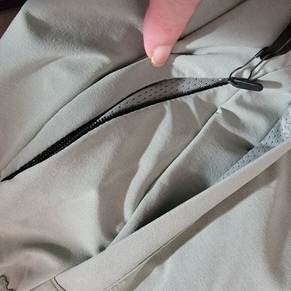 Brady Zero Weight Trainer Shorts Olive Sage Green Size Small 12A - Picture 6 of 12